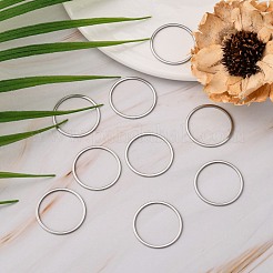 Tarnish Resistant 304 Stainless Steel Linking Ring&nbsp;STAS-T047-15A