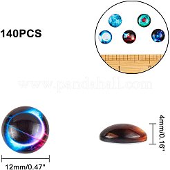 Flatback Glass Cabochons for DIY Projects&nbsp;GGLA-AR0001-01J