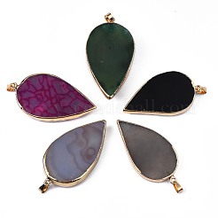 Natural Agate Big Pendants&nbsp;G-N326-106