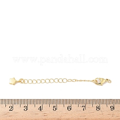 Brass Chain Extender&nbsp;KK-B148-06G-03