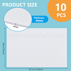 Plastic Corrugated Sheets Pads&nbsp;DIY-WH0632-18A-02