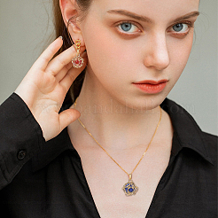 10Pcs 5 Styles Natural Green Aventurine & Rose Quartz & Lapis Lazuli & Amethyst & Carnelian Pendants&nbsp;PALLOY-GO00028