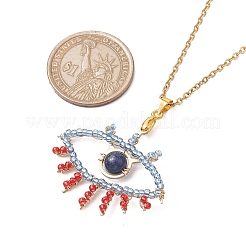 201 Stainless Steel Pendant Necklaces&nbsp;NJEW-MZ00034