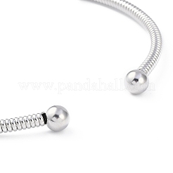 304 Stainless Steel Elasticity Necklaces for Women&nbsp;NJEW-S433-02P