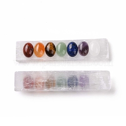 Chakra Natural Selenite Display Decorations&nbsp;G-G973-10