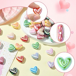 50Pcs Opaque Arylic Beads&nbsp;OACR-CJ0001-87