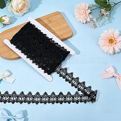 7.5 Yards Polyester Lace Ribbon&nbsp;DIY-HY0003-70B