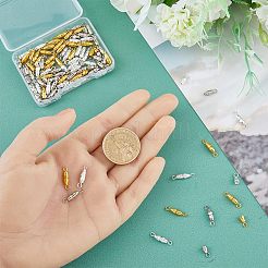 90Pcs 3 Colors Brass Screw Clasps&nbsp;FIND-HY0001-04