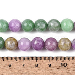 Dyed Natural Quartz Beads Strands&nbsp;G-T139-10mm-94