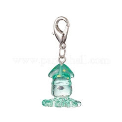 Marine Series Resin Pendant Decoraiton&nbsp;HJEW-JM00959