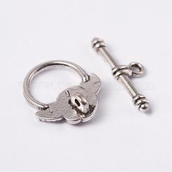 Tibetan Style Toggle Clasps&nbsp;LF0026Y-NF