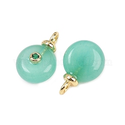 Dyed Natural White Jade Pendants&nbsp;G-Z134-02G-01