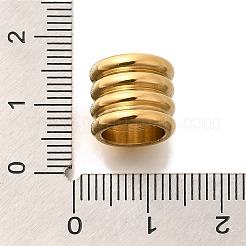 304 Stainless Steel European Beads&nbsp;STAS-G350-38G