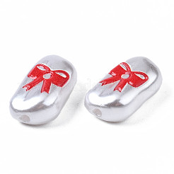 3D Printed ABS Plastic Imitation Pearl Beads&nbsp;KY-S163-437
