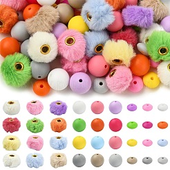 DIY Round & Rondelle Beads Finding Kits&nbsp;DIY-YW0017-87
