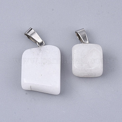 Natural White Jade Pendants&nbsp;G-Q996-32