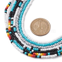 Glass Bead Necklaces for Women&nbsp;NJEW-JN04671