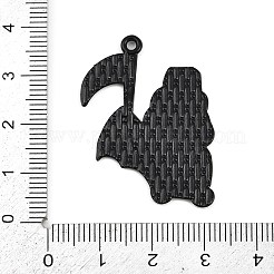 Halloween Alloy Enamel Pendants&nbsp;ENAM-P259-01E-EB