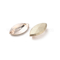 Glass Rhinestone Cabochons&nbsp;RGLA-P037-09A-D261