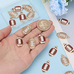 20Pcs 2 Styles Alloy Rhinestone Pendants&nbsp;FIND-SC0022-78