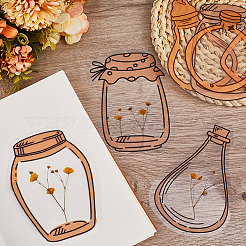 2 Styles Waterproof Self Adhesive Stamping Stickers Sets&nbsp;DIY-CP0011-05E