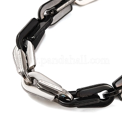 201 Stainless Steel Arch Link Chain Bracelets&nbsp;BJEW-B078-68EBP