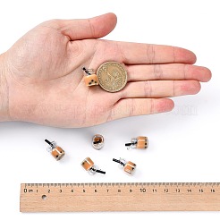 Glass Bottle Pendants&nbsp;X-GLAA-S181-04