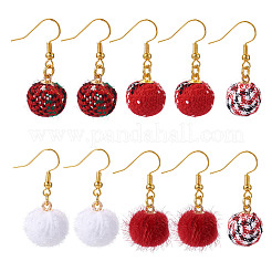 DIY Christmas Style Earring Making Kits&nbsp;DIY-TA0008-88