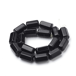 Natural Black Stone Beads Strands&nbsp;G-Q974-11