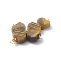 Mixed Gemstone Heart Pendants&nbsp;PALLOY-JF02061