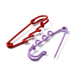 Spray Painted Iron Safety Pins Brooch Findings&nbsp;FIND-CJC0012-016