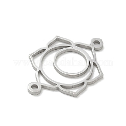 Chakra 304 Stainless Steel Connector Charms&nbsp;SA-CBA28C1-01C-P