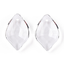 Transparent Glass Petal Beads&nbsp;GLAA-N001-14