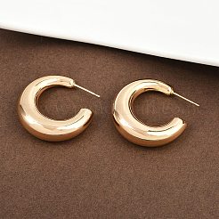 Brass Stud Earrings&nbsp;EJEW-H168-14B-G