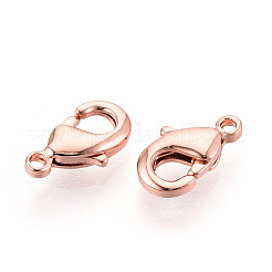 Brass Lobster Claw Clasps&nbsp;KK-YW0004-01A-RG
