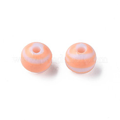 Opaque Striped Acrylic Beads&nbsp;LS-MACR-S373-27A-08