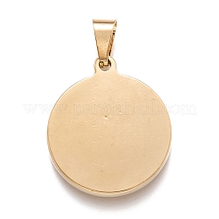 304 Stainless Steel Pendants&nbsp;STAS-J036-020G