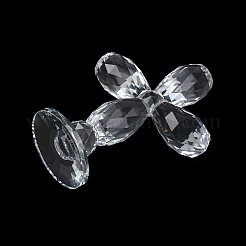 Natural Quartz Crystal Cross Figurines&nbsp;AJEW-H154-01C