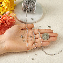DIY Chain Bracelet Necklace Making Kit&nbsp;DIY-YS0001-45