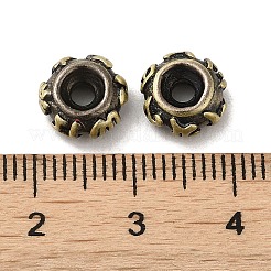 Tibetan Style Rack Plating Brass Beads&nbsp;KK-Q805-16AB