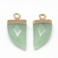 Natural White Jade Pointed Pendants&nbsp;G-Q966-06