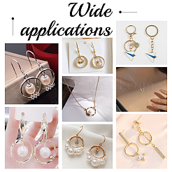 50Pcs Alloy Linking Rings&nbsp;FIND-UN0002-01G