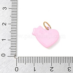 304 Stainless Steel Enamel Pendants&nbsp;SA-CBA08A6-05G