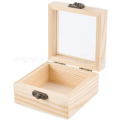Wooden Storage Boxes&nbsp;WOCR-CL0001-02B