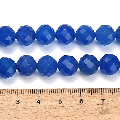 Natural Blue Chalcedony Beads Strands&nbsp;GG-NH0004-A01-02