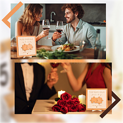 1 Set 2st Anniversary Gift For Boyfriend Girlfriend&nbsp;DJEW-SP0001-07C