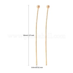 Brass Ball Pins&nbsp;KK-L048-01