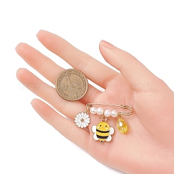 Enamel Pendant Brooches&nbsp;JEWB-BR00190-01