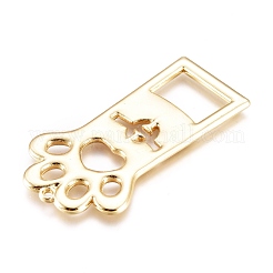 Alloy Open Back Bezel Pendants&nbsp;PALLOY-M184-01LG-RS