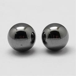 Non-magnetic Synthetic Hematite Beads&nbsp;G-P162-01-8mm